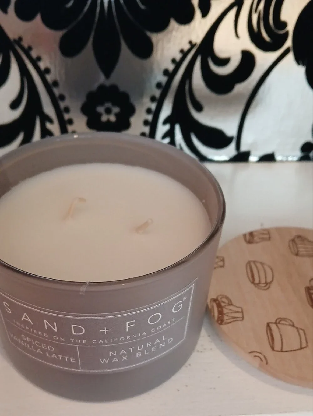 Spiced Vanilla Latte 2 Wick Candle